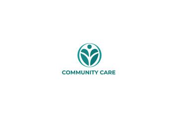 vector minimal community care logo