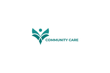 vector minimal community care logo