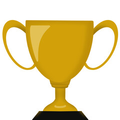 gold trophy cup