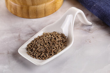 Zeera seeds in the bowl