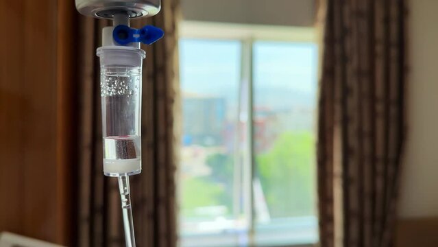 Intravenous Drip Serum In Hospital