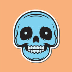 skull hand drawn illustrations for stickers logo tattoo etc