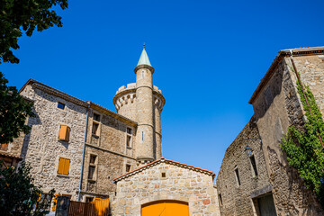 Obraz premium Le Château de Virieu à Pélussin