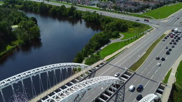 The Vimy Bridge in Barrhaven Ontario