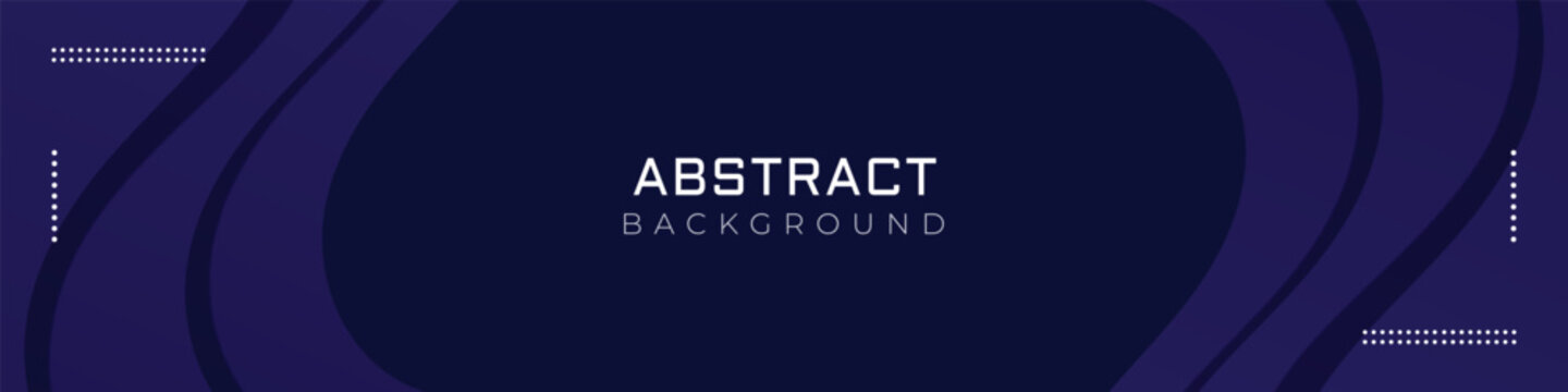 Linkedin banner blue abstract background