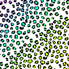 rainbow cheetah print. not seamless