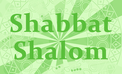 Fototapeta premium Shabbat Shalom