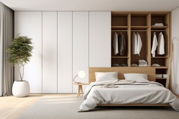 interior of a bedroom