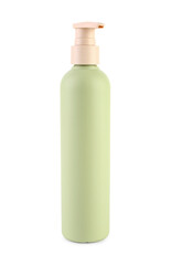 Cosmetic bottle isolated on white background