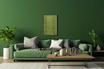 green living room