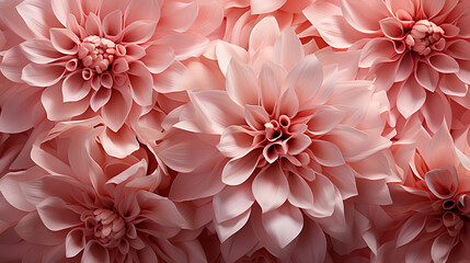 Pretty in Pink: Closeup of Pink Flowers Background