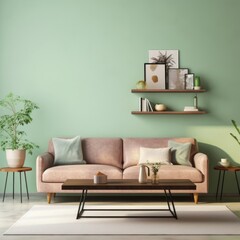green living room