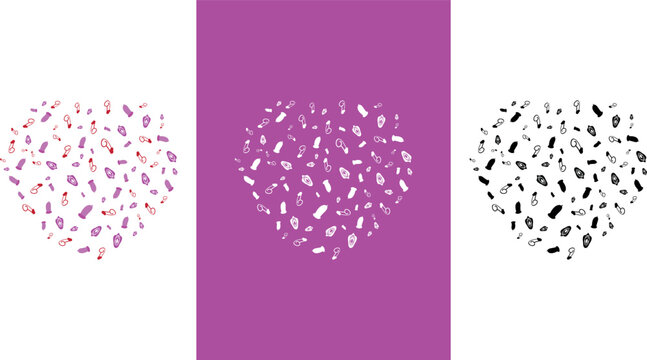 male and female penice with condom custom t shirts design