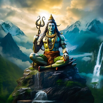 Awakening Inner Peace Lord Shiva's Meditative Essence