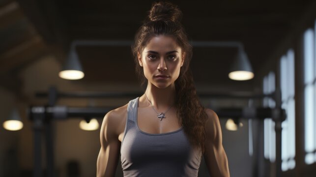 her toned muscles evidence the hard work she puts into maintaining her fitness and her glowing complexion and healthy aura suggest the importance she places on holistic wellbeing.