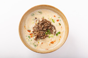 豆乳坦々うどん