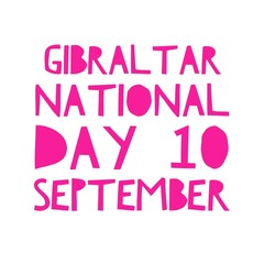 Gibraltar national day 10 September international world 
