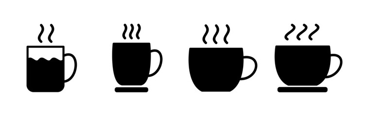 Cup coffee icon vector. coffee cup icon. mug