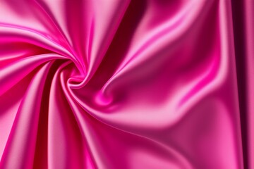 pink silk fabric
