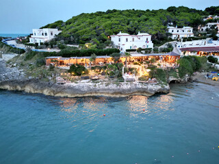Fototapeta premium borgo marinaro sul mare