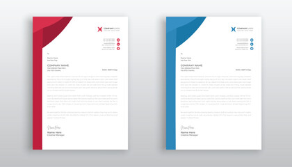 professional creative letterhead template design for your business