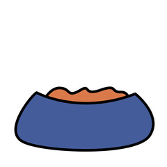 cat food of international cat day filled icon