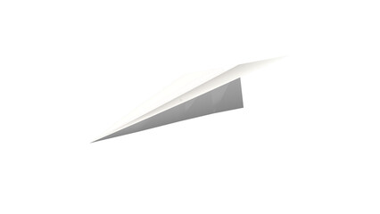 Fototapeta na wymiar paper plane isolated