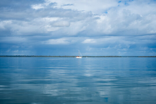 Inskip Point from the occean