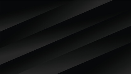 Obraz premium Abstract black gradient color background with geometric shape for modern graphic design element 