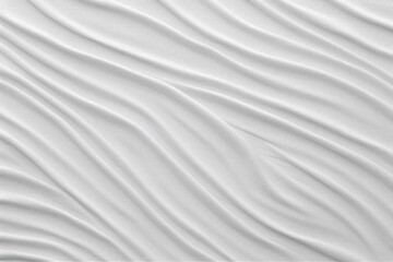 White satin, linen textiles, jeans fabric curves wave lines background texture for web design , banner , business concept. Generative AI