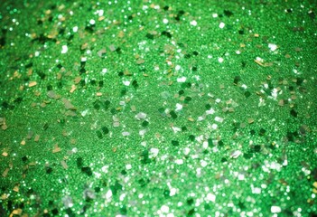 green glitter texture Christmas abstract background