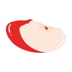 Apple Illustration Isolated In White Background