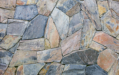 colorful smooth stone slabs Samles put together
