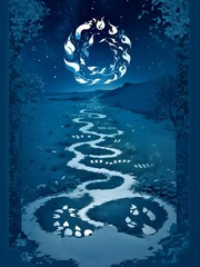 earth globe in water