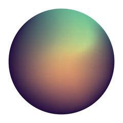 Digital png illustration of abstract shape on transparent background