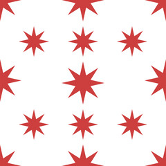 Fototapeta premium Digital png illustration of red stars on transparent background