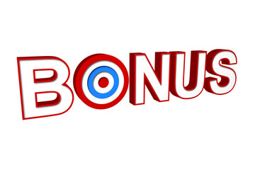 Digital png illustration of circles and text bonus on transparent background