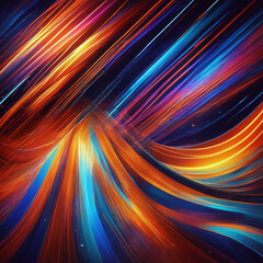 Obraz premium Abstract background adorned with a spectrum of bright, multicolor hue