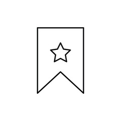 bookmark icon design, illustration design