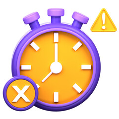 Timeout 3D Icon