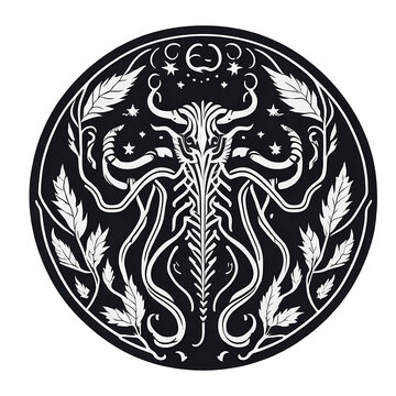 zodiac Scorpio logo & tattoo