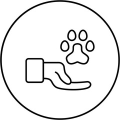 Paw Print Icon