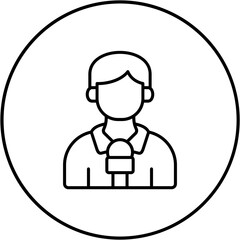 Journalist Icon