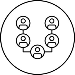 Organization Chart Icon