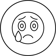 Crying Icon