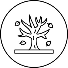 Dry Tree Icon