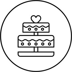 Wedding Cake Icon
