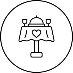 Wedding Dinner Icon