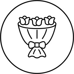 Flower Bouquet Icon