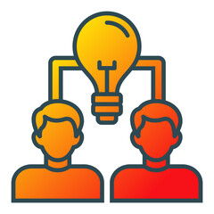 Idea Sharing Icon